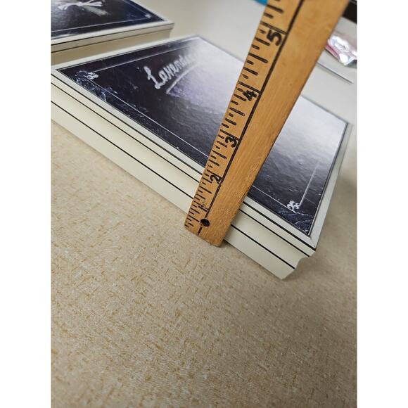 Set Of 2 Flower Speciman Square Pictures Jasmin and Lavender 8.5x8.5 Cottage Dec - Picture 4 of 8